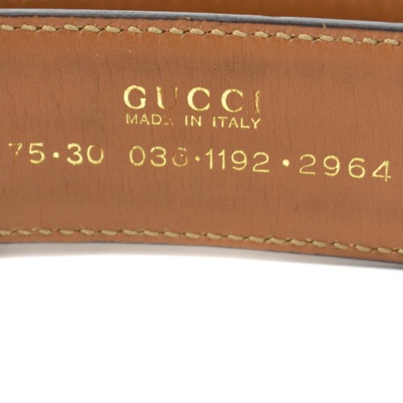 GUCCI: Black/Brown, Reversible Leather \